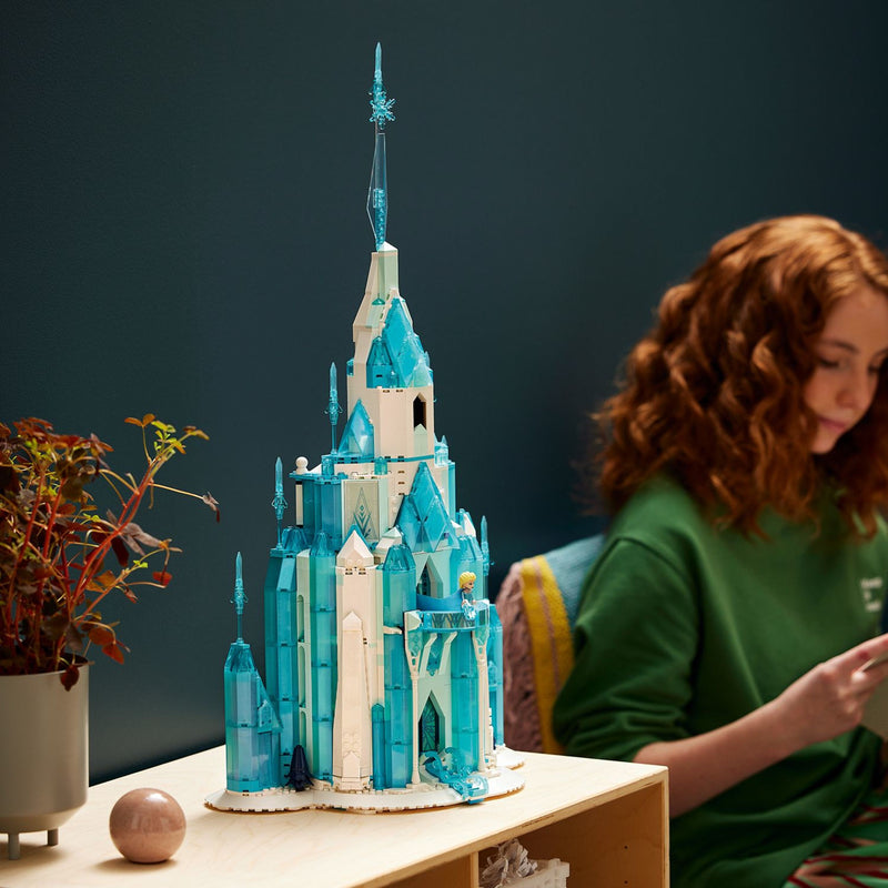 LEGO Disney Princess The Ice Castle Building Toy 43197 Disney Castle Kit to  Build, Disney Gift Idea, Castle Toy for Kids Age 6+ Years Old with Frozen